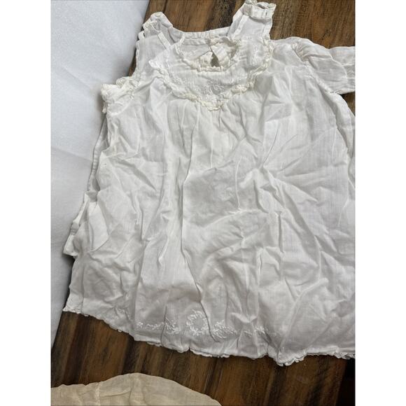 Vintage Baby Clothes Lot 1950s 1960s 1970s Smocked Dress READ Jumper Embroidered - Picture 7 of 12
